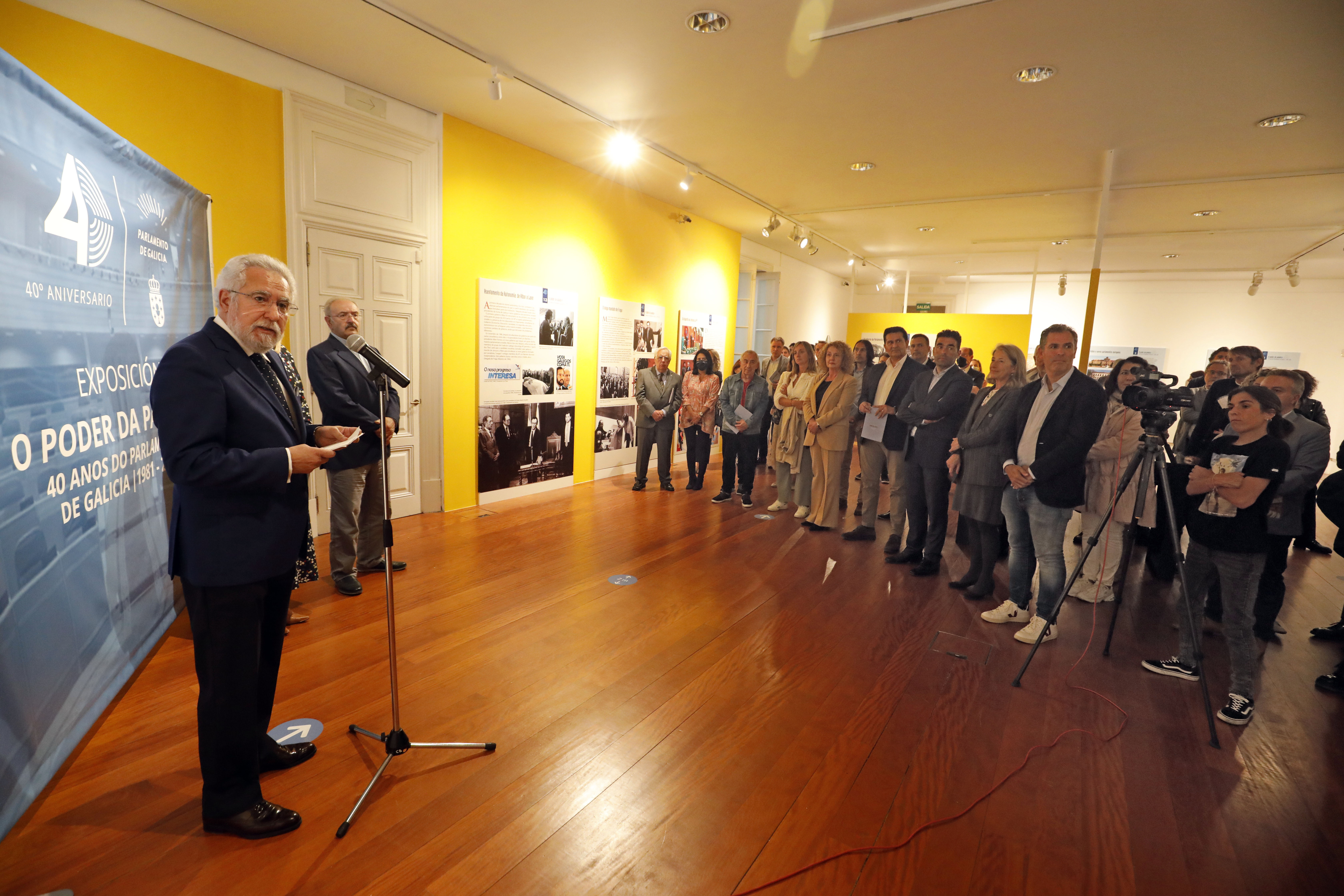 Foto da noticia:Santalices homenaxea aos “heroes da causa galega” que, como Bóveda, sentaron as bases da autonomía